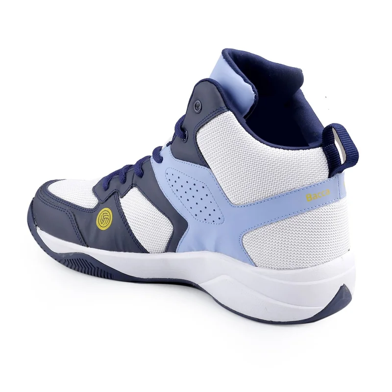 Bacca Bucci Blue Wager Premium Basketball Shoes for Men | Best Price UAE